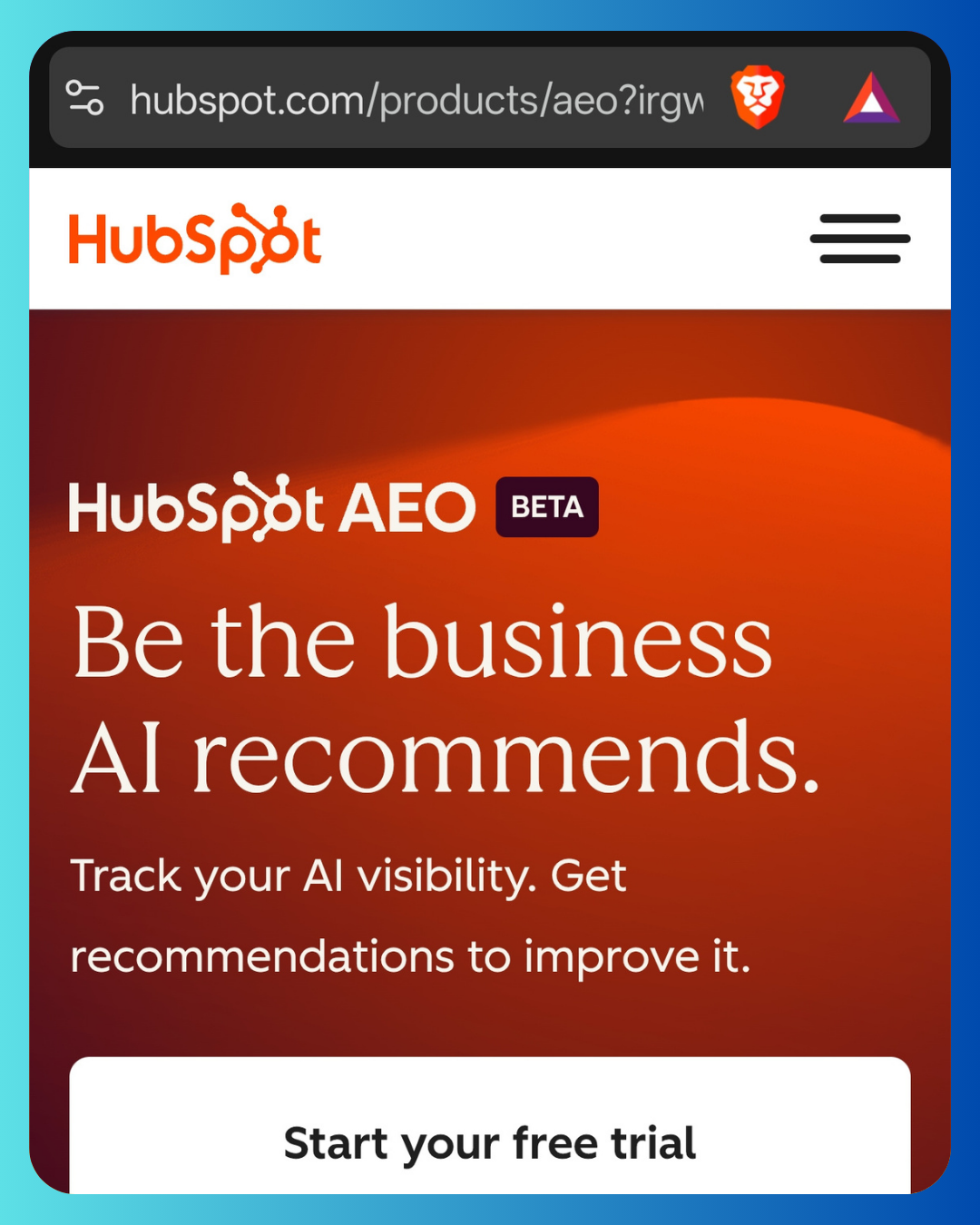 Hubspot AEO